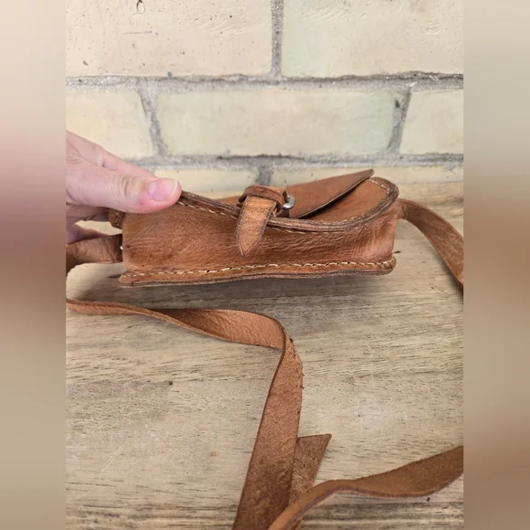 Handcrafted Leather Mini Crossbody - Picture 8 of 11